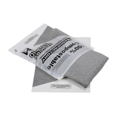 좋은 가격 생분해성 콤포스타블 Zip Lock 의류 가방 패키지 맞춤형 크기 온라인으로
