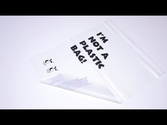 생분해성 콤포스타블 Zip Lock 의류 가방 패키지 맞춤형 크기