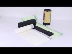 소매 용품 상자와 함께 사용자 정의 할 수 있는 복합화 할 수 있는 드래그 스트링 쓰레기 봉지