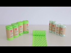 웨이브 톱 핸들 콤포스타블 쓰레기 봉지 종이 롤링 부엌 침실