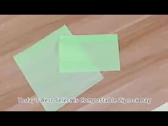 합성 가능한 솜질 Ziplock 가방 샌드위치 재 닫을 수 있는 가방 SGS FDA 인증